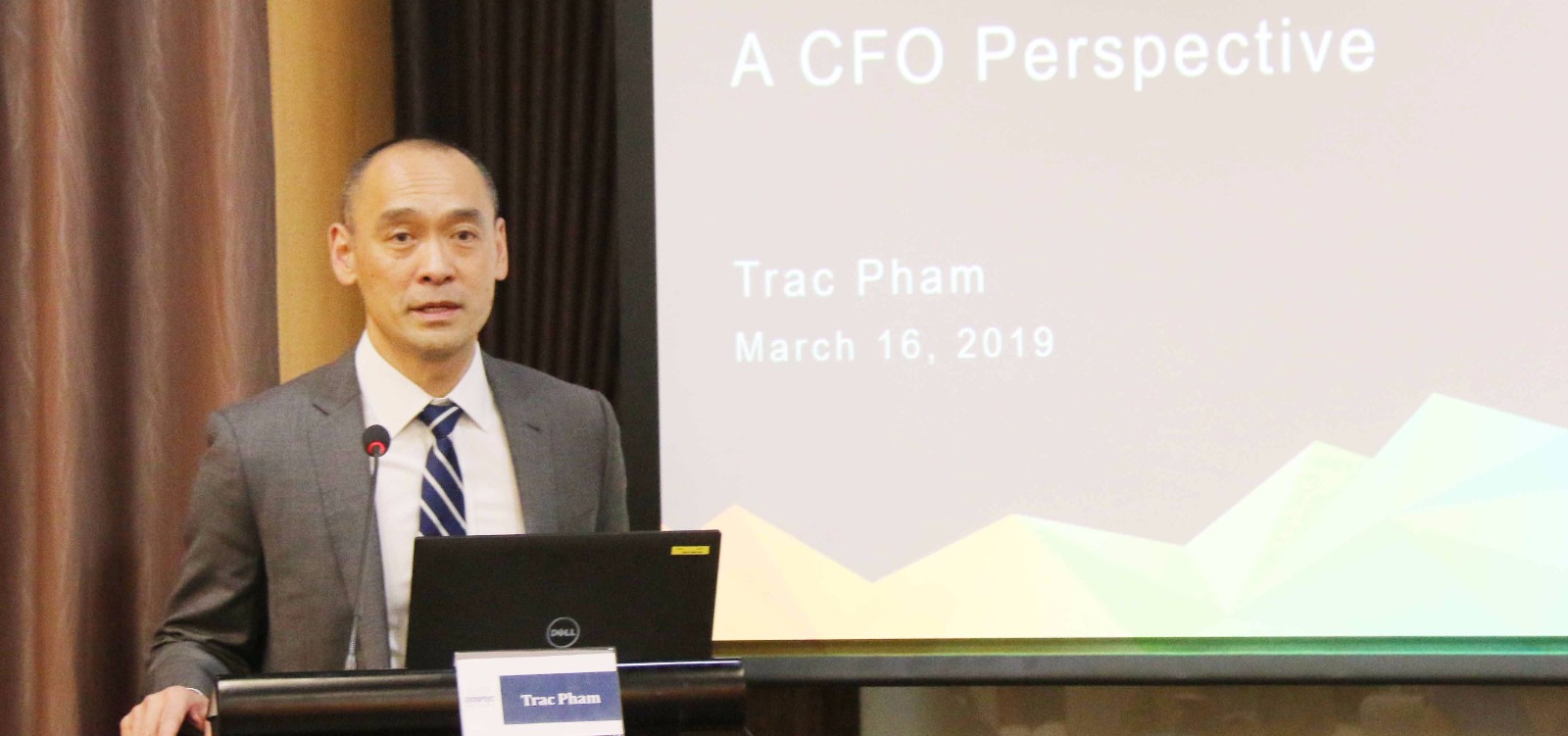 Trac Pham做客上财中欧平台大讲堂：A CFO Perspective 