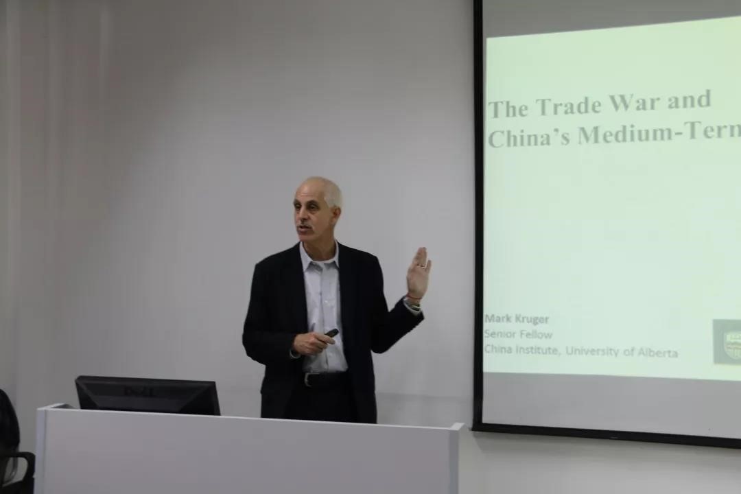 Dr. Mark Kruger: The Trade War and  China's Medium-Term Prospects 