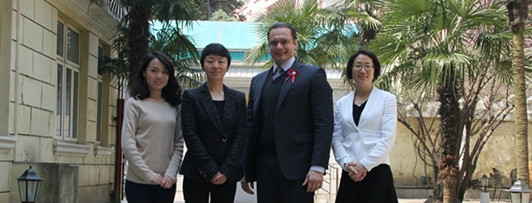 Kazakh-British Technical University Representatives Visit 